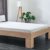 BMG Möbel ALDI Bett Holz Holzbett Doppelbett 140x200 cm Made in Germany, - 2