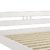 Erst-Holz® Doppelbett 140x200 Massivholzbett Kiefer weiß Futonbett Rollrost Jugendbett 60.64-14 W - 4